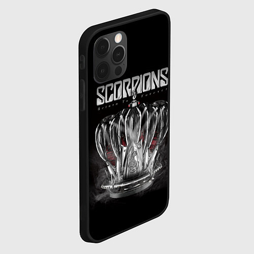 Чехол iPhone 12 Pro Max SCORPIONS / 3D-Черный – фото 2