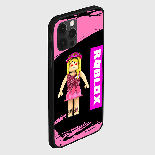Чехол iPhone 12 Pro Max BARBIE ROBLOX РОБЛОКС Z / 3D-Черный – фото 2