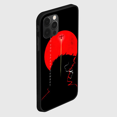 Чехол iPhone 12 Pro Max Ковбой Бибоп / 3D-Черный – фото 2