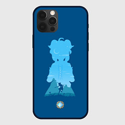 Чехол для iPhone 12 Pro Max ГАНЬ ЮЙ GANYU ГЕНШИН, цвет: 3D-черный