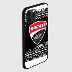 Чехол для iPhone 12 Pro Max Ducati Дукати Z, цвет: 3D-черный — фото 2