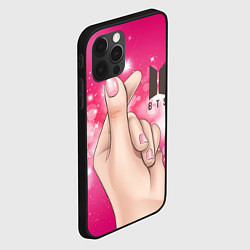 Чехол для iPhone 12 Pro Max BTS БТС Z, цвет: 3D-черный — фото 2