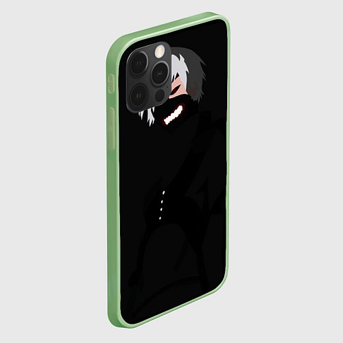 Чехол iPhone 12 Pro Max Dead Inside vector / 3D-Салатовый – фото 2