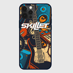 Чехол для iPhone 12 Pro Max Skillet Скиллет Z, цвет: 3D-черный