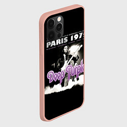 Чехол для iPhone 12 Pro Max Deep Purple - Paris 1975, цвет: 3D-светло-розовый — фото 2