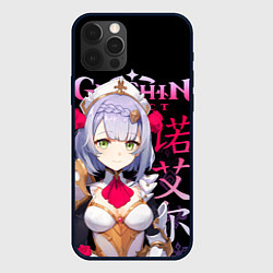 Чехол для iPhone 12 Pro Max Ноэлль Genshin Impact, цвет: 3D-черный