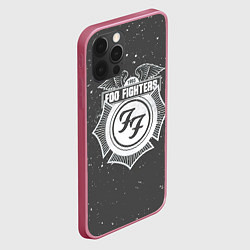 Чехол для iPhone 12 Pro Max Foo Fighters 1995 FF, цвет: 3D-малиновый — фото 2