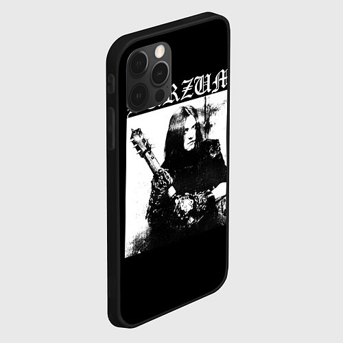 Чехол iPhone 12 Pro Max BURZUM Бурзум / 3D-Черный – фото 2