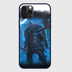 Чехол для iPhone 12 Pro Max ASSASSINS CREED VALHALLA ВАЛХАЛЛА, цвет: 3D-черный