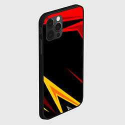 Чехол для iPhone 12 Pro Max Уникальные линии, цвет: 3D-черный — фото 2