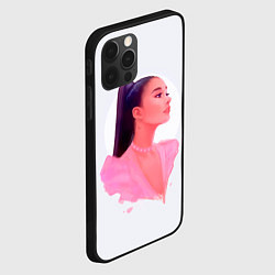 Чехол для iPhone 12 Pro Max Ариана арт, цвет: 3D-черный — фото 2