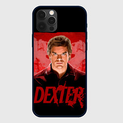 Чехол для iPhone 12 Pro Max Dexter Декстер портрет постер, цвет: 3D-черный