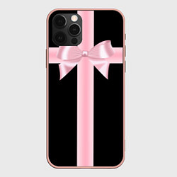 Чехол для iPhone 12 Pro Max Игра в кальмара: Дизайн гроба, цвет: 3D-светло-розовый