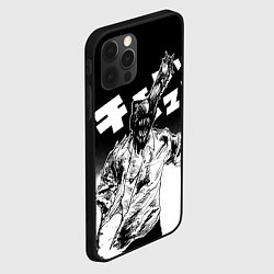 Чехол для iPhone 12 Pro Max Человек-бензопила Chainsaw Man, цвет: 3D-черный — фото 2