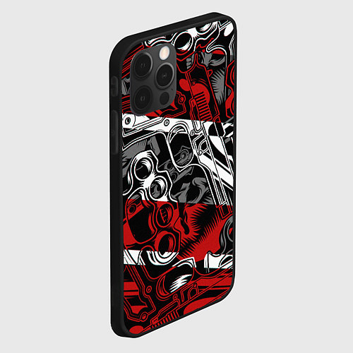 Чехол iPhone 12 Pro Max Оружейный барон / 3D-Черный – фото 2