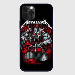 Чехол для iPhone 12 Pro Max Metallica - Hardwired To Self-Destruct, цвет: 3D-черный