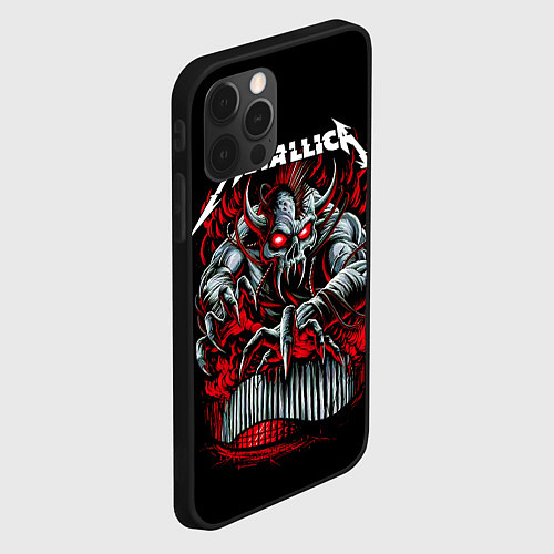 Чехол iPhone 12 Pro Max Metallica - Hardwired To Self-Destruct / 3D-Черный – фото 2