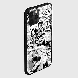 Чехол для iPhone 12 Pro Max Клинок, рассекающий демонов, МАНГА, цвет: 3D-черный — фото 2