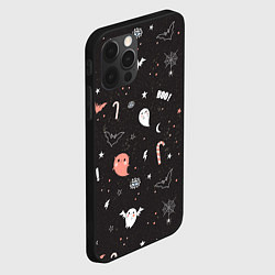 Чехол для iPhone 12 Pro Max Halloween Dark, цвет: 3D-черный — фото 2