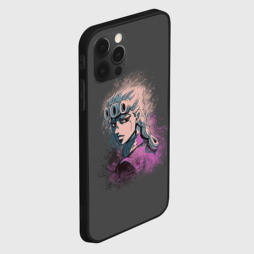 Чехол iPhone 12 Pro Max Giorno Giovanna Paints / 3D-Черный – фото 2