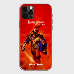 Чехол для iPhone 12 Pro Max Hero, Hero - Judas Priest, цвет: 3D-светло-розовый