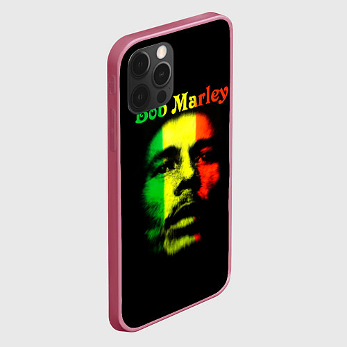 Чехол iPhone 12 Pro Max Великий Боб / 3D-Малиновый – фото 2