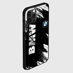 Чехол для iPhone 12 Pro Max BMW GRUNGE БМВ ГРАНЖ, цвет: 3D-черный — фото 2