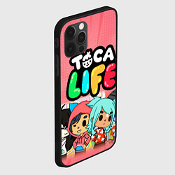 Чехол для iPhone 12 Pro Max Toca Life, цвет: 3D-черный — фото 2