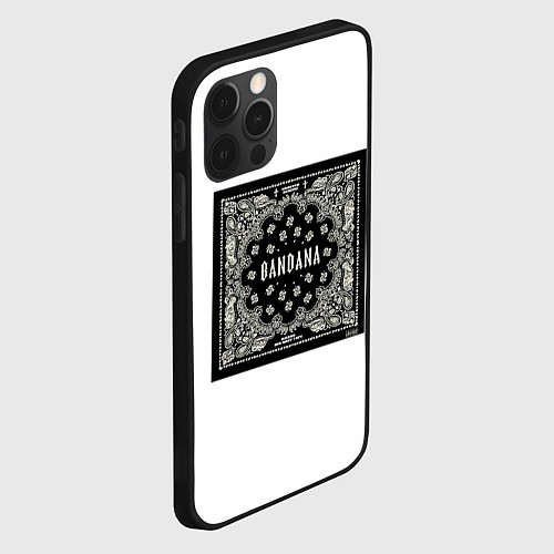 Чехол iPhone 12 Pro Max KIZARU BANDANA / 3D-Черный – фото 2