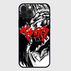 Чехол для iPhone 12 Pro Max БЕРСЕРК РИСУНОК BERSERK, цвет: 3D-черный