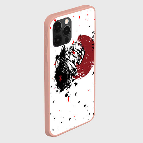 Чехол iPhone 12 Pro Max Berserk Берсерк / 3D-Светло-розовый – фото 2