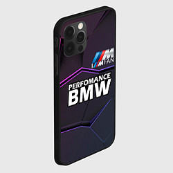 Чехол для iPhone 12 Pro Max BMW Perfomance, цвет: 3D-черный — фото 2