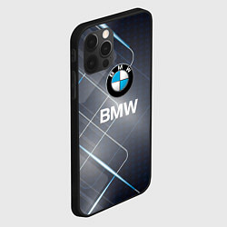 Чехол для iPhone 12 Pro Max BMW Logo, цвет: 3D-черный — фото 2