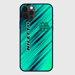 Чехол для iPhone 12 Pro Max Нилетто Niletto лого, цвет: 3D-черный