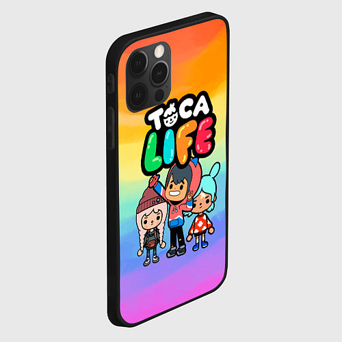 Чехол iPhone 12 Pro Max Рита Зик Тока Бока / 3D-Черный – фото 2