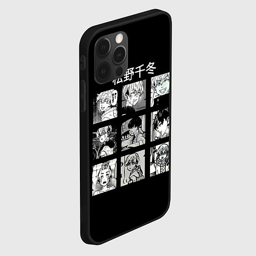 Чехол iPhone 12 Pro Max Чифуя Матсуно хронология Токийские мстители / 3D-Черный – фото 2