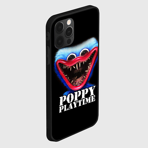 Чехол iPhone 12 Pro Max Poppy Playtime / 3D-Черный – фото 2