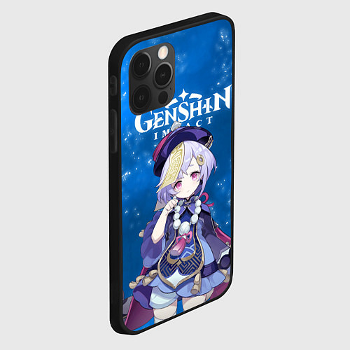 Чехол iPhone 12 Pro Max ЦИЦИ QI QI КРИО / 3D-Черный – фото 2