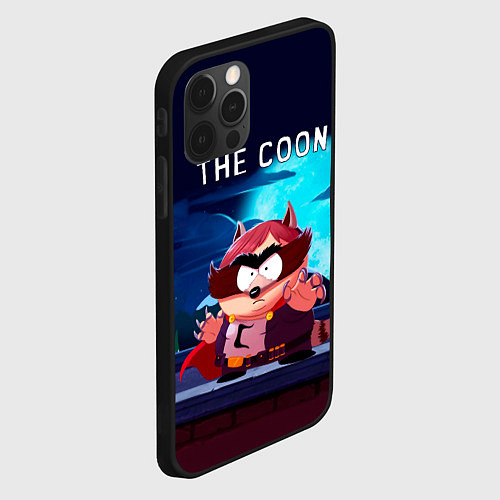 Чехол iPhone 12 Pro Max The Coon - Енот Южный Парк / 3D-Черный – фото 2