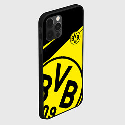 Чехол для iPhone 12 Pro Max BORUSSIA BVB 09 LOGO, цвет: 3D-черный — фото 2