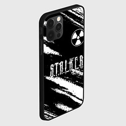 Чехол для iPhone 12 Pro Max S T A L K E R 2: Тени Чернобыля, цвет: 3D-черный — фото 2
