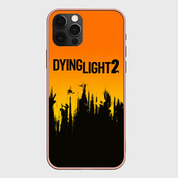 Чехол для iPhone 12 Pro Max DYING LIGHT 2 ХОРОШЕЙ НОЧИ И УДАЧИ, цвет: 3D-светло-розовый