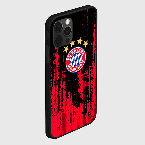 Чехол iPhone 12 Pro Max Bayern Munchen: Бавария / 3D-Черный – фото 2