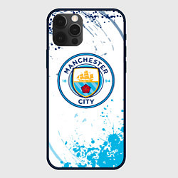 Чехол для iPhone 12 Pro Max Manchester City - Футбольный клуб, цвет: 3D-черный