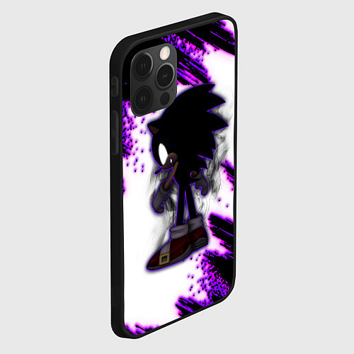 Чехол iPhone 12 Pro Max SONIC DARK СОНИК / 3D-Черный – фото 2