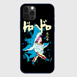 Чехол для iPhone 12 Pro Max DOROHEDORO: Эбису в костюме акулы, цвет: 3D-черный