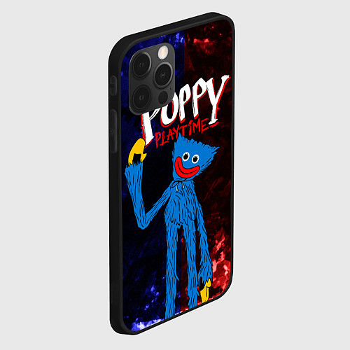 Чехол iPhone 12 Pro Max Poppy Playtime / 3D-Черный – фото 2