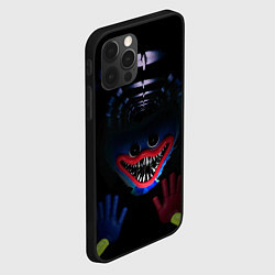 Чехол для iPhone 12 Pro Max Монстр Хагги Вагги, цвет: 3D-черный — фото 2