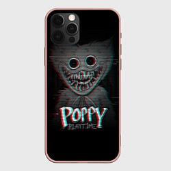 Чехол для iPhone 12 Pro Max Poppy Playtime: Glitch, цвет: 3D-светло-розовый