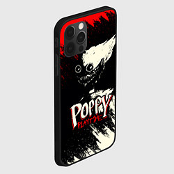 Чехол для iPhone 12 Pro Max Poppy Playtime: Red & Black, цвет: 3D-черный — фото 2